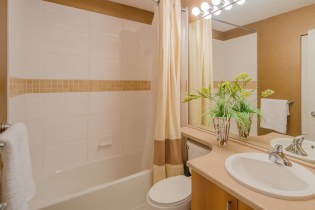 Design moderne d'une petite salle de bain: les meilleures photos et idées