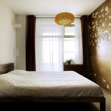 Choisissez le meilleur design d'intérieur de chambre à coucher dans une petite pièce (65 photos) -2