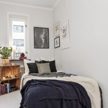 Choisissez le meilleur design d'intérieur de chambre à coucher dans une petite pièce (65 photos) -0