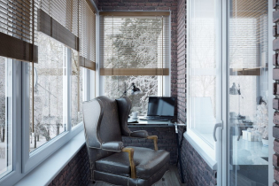 Comment équiper un bureau sur le balcon ou la loggia de l'appartement?