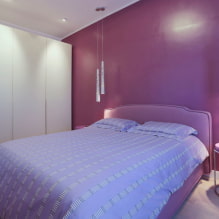 Belle chambre violette à l'intérieur-3