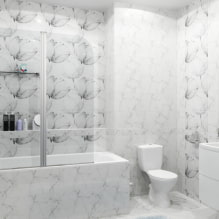 Panneaux PVC pour la salle de bain: avantages et inconvénients, caractéristiques de choix, design-4