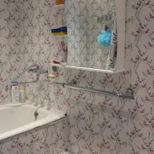 Panneaux PVC pour la salle de bain: avantages et inconvénients, caractéristiques de choix, design-8